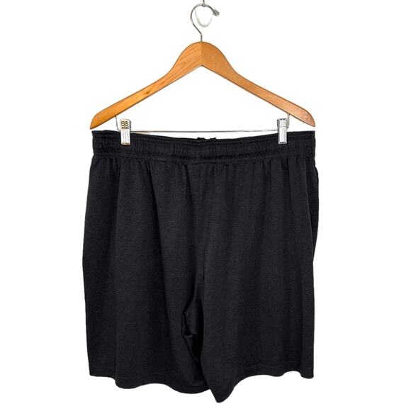 Reebok Athletic Shorts XL Gym Basketball Sportswear Pockets Charcoal Drawstring - Picture 13 of 14